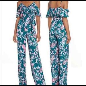 Lilly Pulitzer Emilia Jumpsuit size large NWT